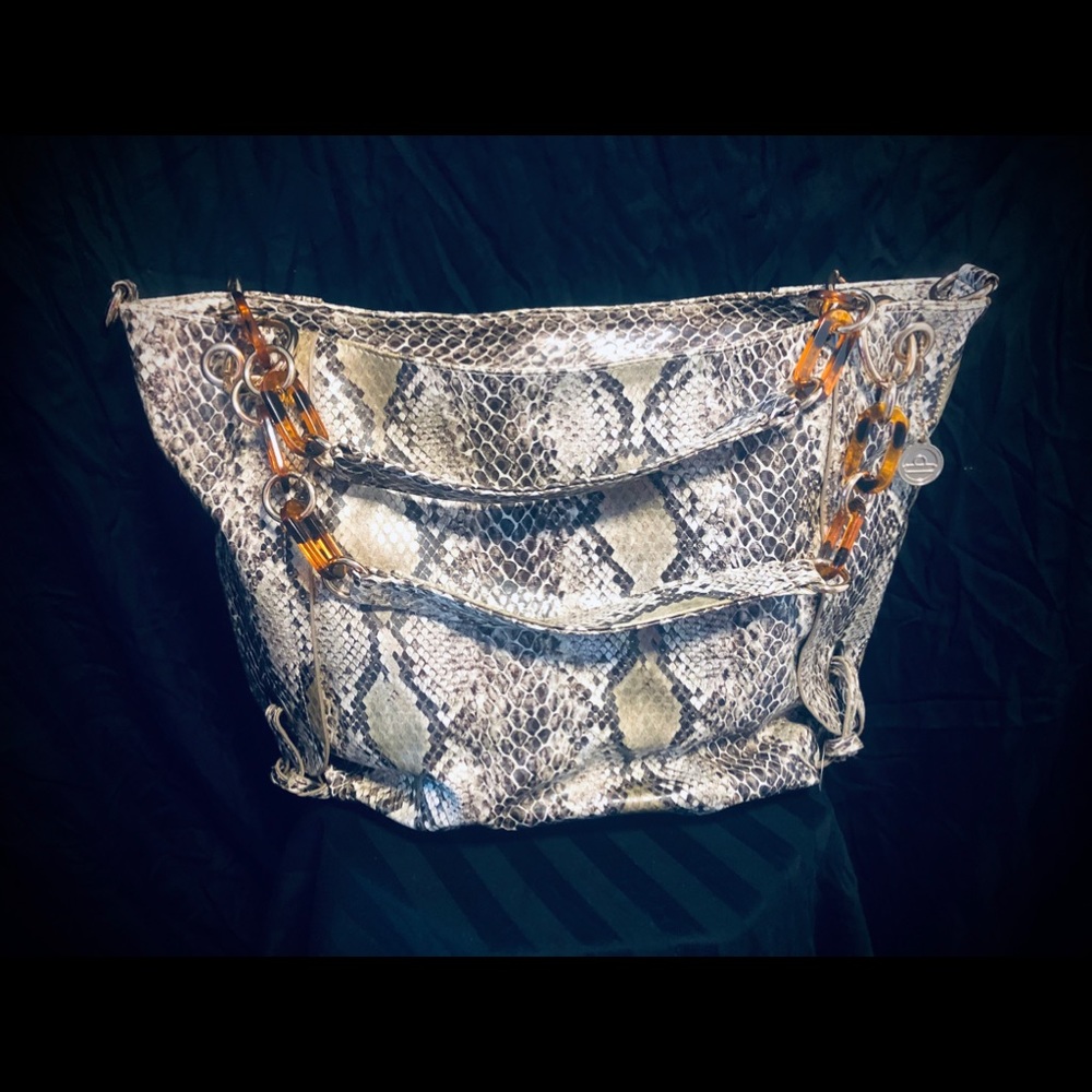 Snake skin pattern Purse
